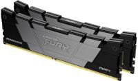 Kingston FURY Renegade Black 16GB(8GB x 2) DDR4-4000 CL19 288-Pin 1.2V Desktop Memory Module