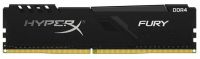 Kingston Hyper-x Fury 8Gb DDR4-3600 (pc4-28800) CL17 1.2v Desktop Memory Module with Black asymmetrical heatsink