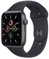 Apple Watch SE GPS + Cell 40mm Space Grey Aluminium case with Midnight Sport band
