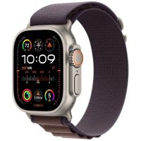 Apple Watch Ultra 2 64GB GPS + Cell - 49mm 410x502px Titanium case with Indigo Alpine Loop M