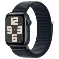 Apple Watch SE GPS 40mm Midnight Aluminium Case with Midnight Sport Loop