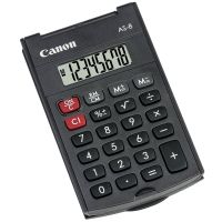 Canon AS-8 8-digit LCD Handheld Calculator