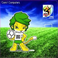 Esquire-Official FIFA 2010 Licensed Product-Zakumi Pose Mouse Pad