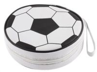 Esquire Ebox Black &amp; White Soccer Ball 24pcs Cd Holder