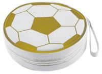 Esquire Ebox Black &amp; Yellow Soccer ball 24pcs Cd Holder