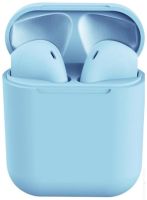 Geeko Siamese Blue True Bluetooth Wireless Earbuds With Charging Dock And Microphone
