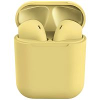 Geeko Siamese Yellow True Bluetooth 5.0 Wireless Earbuds