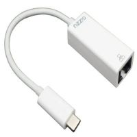 GIZZU White USB-C to Gigabit Adapter