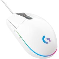 Logitech G102 LightSync RGB Mouse USB - White
