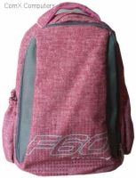 Macaroni Laureate Two Tone Pink and Red Student Backpack