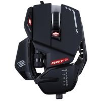 Mad Catz R.A.T. 6+ Wired Optical Gaming Mouse - Black