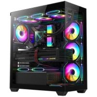Microworld OB603 ATX Gaming Case with RGB fans