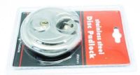Noble 90mm Disc Padlock Stainless Steel