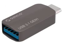 Orico USB Type-C to USB-A 3.1 ChargeSync On The Go Adapter Grey