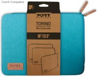 Port Torino Turquoise 10/12" Sleeve Case - 322 x 238 x 24mm