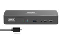 PORT Connect USB-C desktop docking station with 11 ports and dual 4K display output