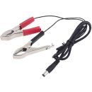 SOLDCCLAMP Solarix Cable DC Male To Battery Clamps