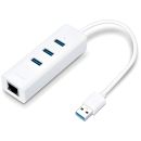 UE330 TP-Link UE330 USB 3.0 3-Port Hub & Gigabit Ethernet Adapter 2 in 1 USB Adapter
