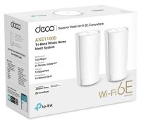 TP-Link Deco XE200 AXE11000 Whole Home Mesh Wi-Fi 6E System