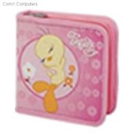 Tweety 40 CD Wallet Colour::PINK