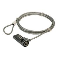 Microworld Notebook Lock with Number Lock - 1.1m long