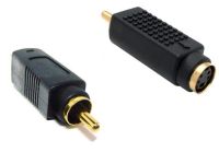 Unbranded S-Video Female to RCA Male Adaptor
