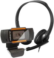 Volkano Learn From Home kit 720p Webcam &amp; headset